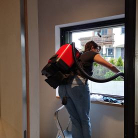 Fensterreinigung von innen
