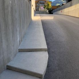 Reinigung der Garage