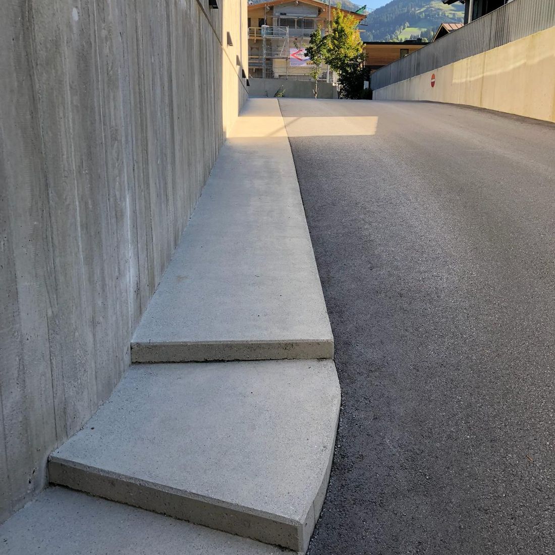 Reinigung der Garage